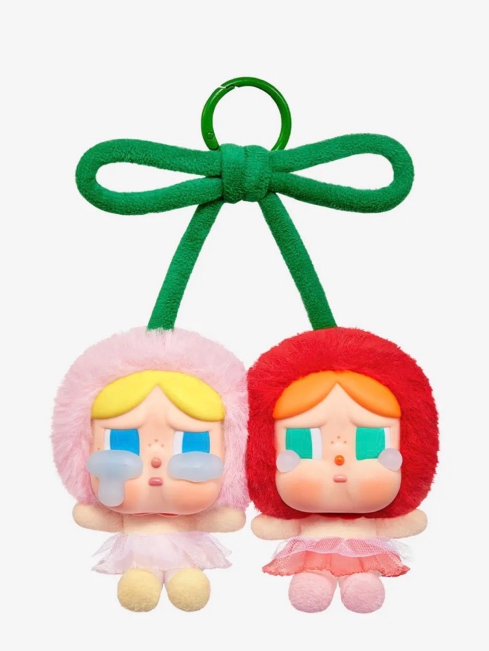 CRYBABY Crying For Love Series-Vinyl Plush Hanging Card (Love You Cherry Much)